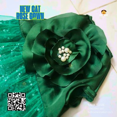 Rose gown in green (custome)_img_0