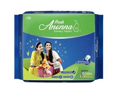 C17 Fresh Anonna Sanitary Napkin Belt system 15 pads_img_0