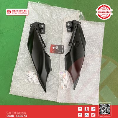 Back Panel Deluxe (Mat Black) for Yamaha FZS V3 Deluxe & FZS V4 bike._img_1