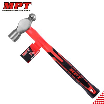 MPT Ball Pein Hammer Fiberglass Handle ( 1/2lb | 3/4lb | 1lb ), 45#, Carbon Steel; MHD05002_img_3