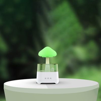5 IN 1 Bluetooth Speaker Rain Cloud Humidifier, switchable 7 colors, 450ml capacity super quiet, intelligent anti-dry function_img_4
