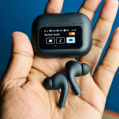 ANC Earbuds Touch Screen Display ( Black)_img_0