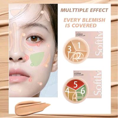Beauty Glazed Tri-color Flower Cream Concealer_img_1