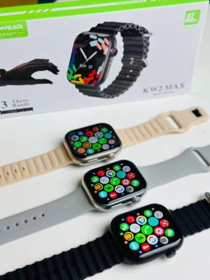 Keqiwear KW2 Max Smartwatch With 3 Bracelets_img_2