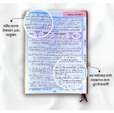 কালার কোডেড সহজ কোরআন  (হার্ডকভার)_img_5