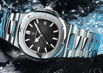 Poedagar 613 Luxury Stainless Steel Strap Watch_img_3