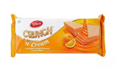 Tiffany Crunch 'n' Orange Cream Wafers 135 gm_img_0