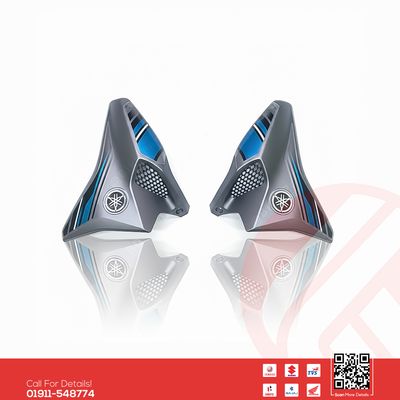 Tanky Kan for Yamaha FZS V2 (Grey) Bike._img_0