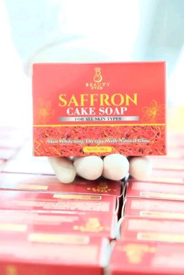 Saffron cake Soap 100gm_img_0