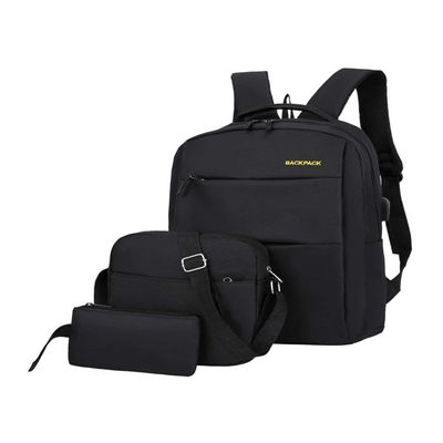 ৩ পিস চায়না ফ্যাশনেবলস ব্যাকপ্যাক কম্বো সেট Bag_img_1