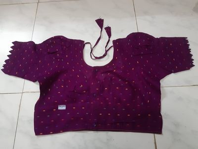 সুতি কাতান ব্লাউজ (ঘটি হাতা)❤️_img_6