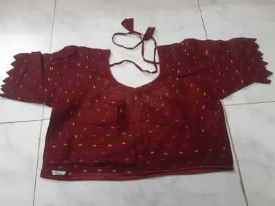 সুতি কাতান ব্লাউজ (ঘটি হাতা)❤️_img_8