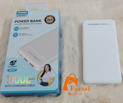 Foomee FP107 10000mAh Power Bank - White_img_3