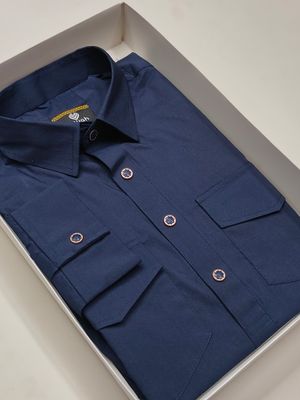 Ajwah Premium Kabli Panjabi – Navy Blue Edition_img_0