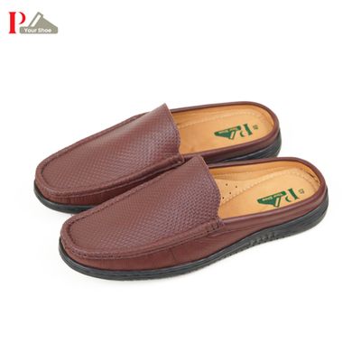 Merun Dice Half Loafer