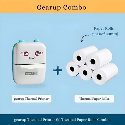 Gearup Mini Thermal Printer & Thermal Paper Rolls Combo – Price in Bangladesh_img_1