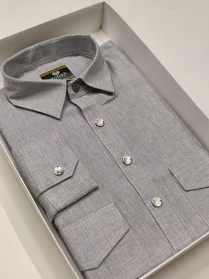 Ajwah Premium Kabli Panjabi –  Ash Gray Edition_img_0