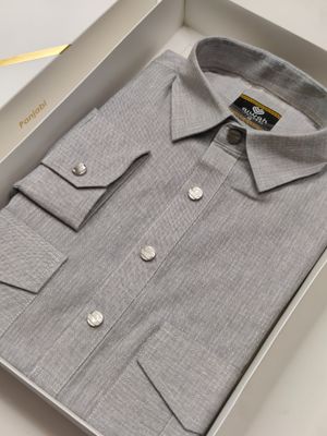 Ajwah Premium Kabli Panjabi –  Ash Gray Edition_img_1