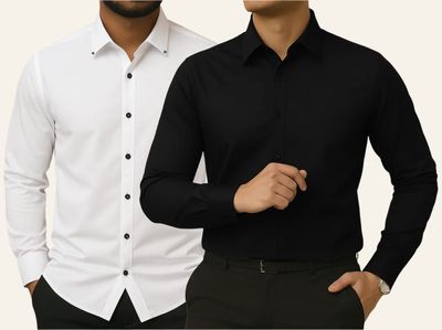 Formal Shirt 2 Piece Combo ফর্মাল শার্ট ২ পিস কম্বো_img_1