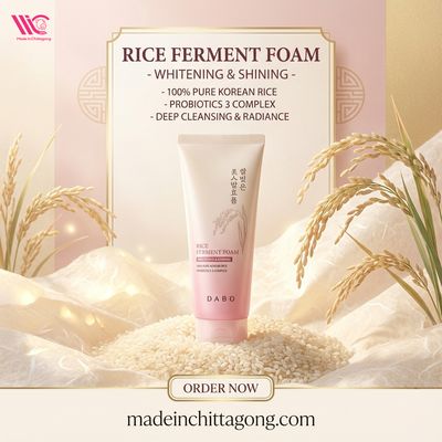 Dabo Rice Ferment Foam Whitening & Shining – 100ml - 8809351954329_img_0