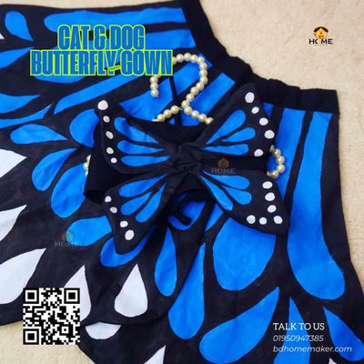 Blue premium butterfly gown_img_1