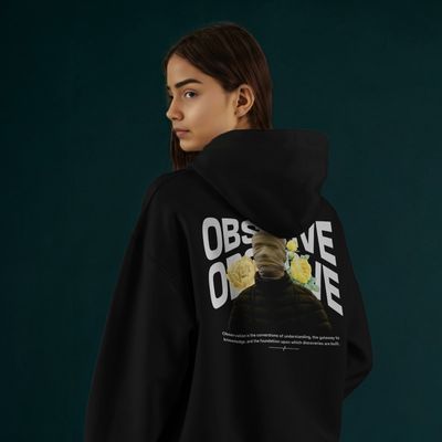 Observe Urban Streetwear - Oversized Drop Shoulder Hoodie_img_1