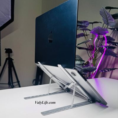Laptop Stand Aluminum Alloy Adjustable Multi-angle Laptop Stand 10-17 inch Tab Notebook laptop stand_img_1
