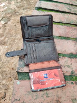 Black Chocolate Premium 100% Genuine Cow Leather Wallet_img_4