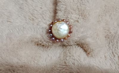 Exclusive Coin Pearl Finger Ring_img_0