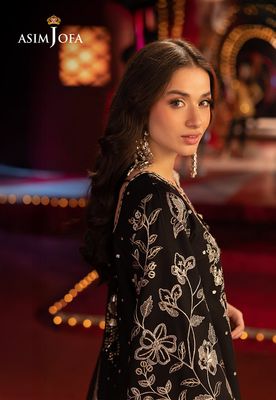 Asim Jofa - Embroidered Boski Silk 3 Pcs_img_4
