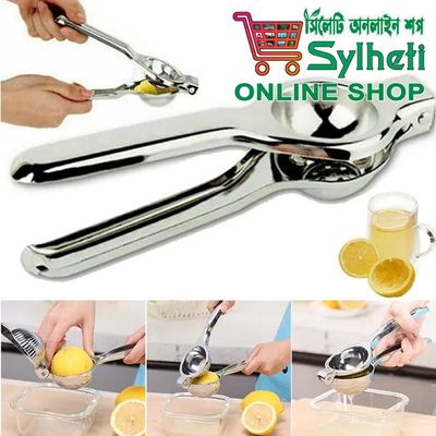 Kitchen Bar Stainless Steel Lemon Orange Juicer Hand Press Tool_img_4