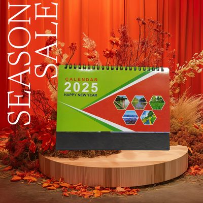 Desk Calendar 2025 1pc Decoration Planner Calendar_img_1