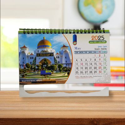 Desk Calendar 2025 1pc Decoration Planner Calendar_img_1