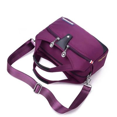 Large Capacity Waterproof Anti-theft Fashion (purple colour)_img_1