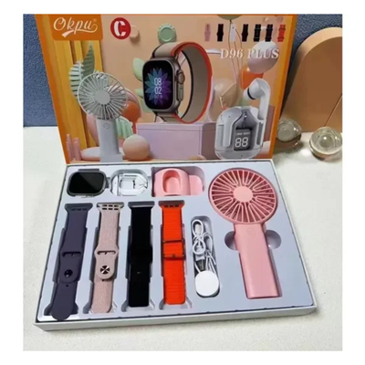 D96 Plus Premium Smartwatch Combo Gift Set_img_1