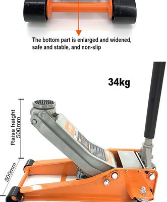 HARDEN Hydraulic Trolley Jack, 3 Ton, Portable Manual Car Repair Jacks Hydraulic Trolley Floor Jack; 730213_img_7