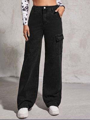 Black Cargo Denim_img_4