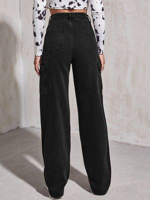 Black Cargo Denim_img_5