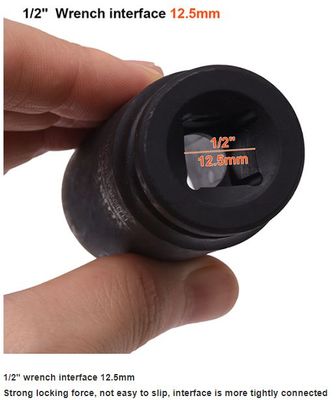 HARDEN 1/2" Drive Impact Deep Socket ( 8 | 10 | 11 | 12 | 13 | 14 | 15 | 16| 17 | 18 | 19| 20 | 21 | 22 | 23 | 24 | 25 | 26 | 27 | 28 mm ), Long Socket, 6PT; Model: 536538 to 536558_img_11