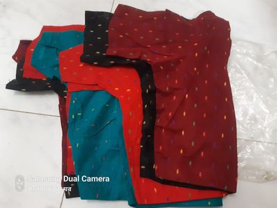 সুতি কাতান ব্লাউজ (প্লেন হাতা)_img_1