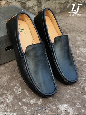 Black Plain Loafer