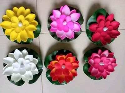 Lotus Water Floating Smokeless Candle🪷_img_2