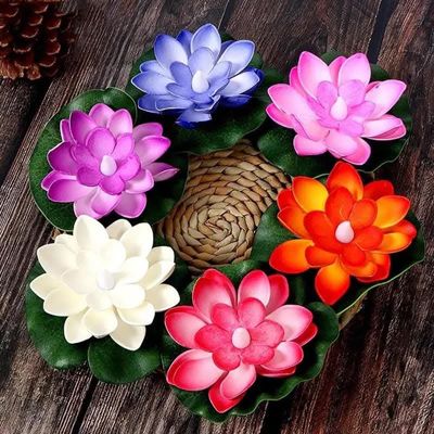 Lotus Water Floating Smokeless Candle🪷_img_3