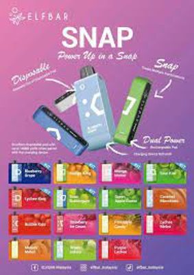 ELF BAR SNAP SMART 14000 PUFFS – STARTER KIT | With Display_img_1