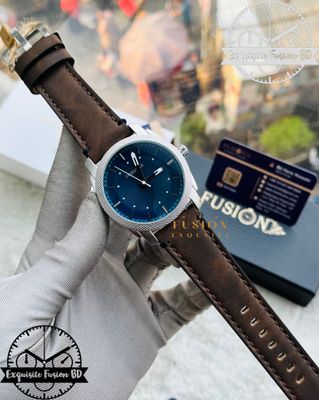 Tubular Belt Dark Brown Dial Blue Authentic Watch_img_0