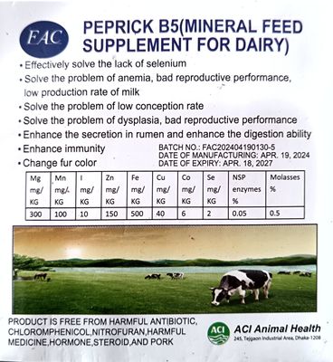 Peprick B5(Minarel Feed Supplement for Dairy)_img_1