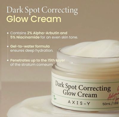 AXIS-Y Dark Spot Correcting Glow Cream (50ml)_img_1