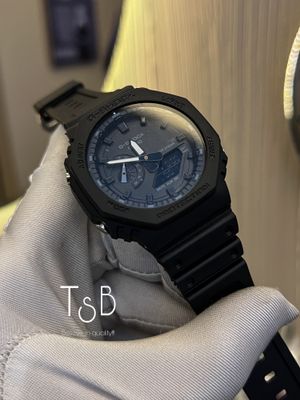 G shock GA 2100 Full Black AA Grade_img_0