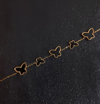 Onyx butterfly 🦋 bracelet_img_0