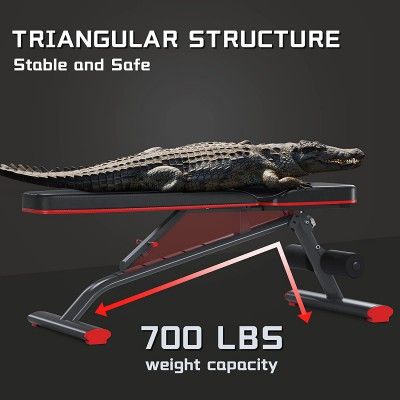 Adjustable Utility Bench Sit up and Dumbbell Bench_img_3